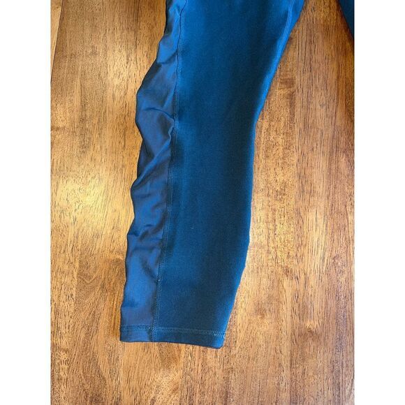 Athletic Performance Leggings Workout Running Yoga Pants Green F48 - Picture 6 of 7